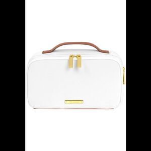 Joy CleanBoss World Traveler Accordion Style Toiletry Bag Crisp White